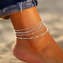 Bracciale Donna Argento 925 ORAZIO 925 Braccialetto Alla Caviglia In Bracciale Donna Argento 925 ORAZIO 925 Braccialetto Alla Caviglia In
