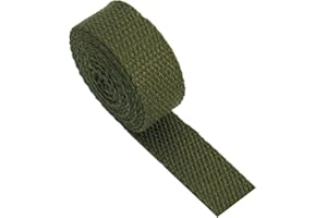 YUNYUNSTRAP Webbing strap 20mm 25mm 38mm 50mm, Cotton canvas upholstery webbing straps for bags chairs handles