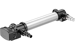 BluGarda BluClear 55W - UV-c Stérilisateur de Bassin, Clarificateur, Lampe Rayons UV-c, pour etang/Bassin, Anti-algues, Purificateur d'algues, UV-c Filtre - Robuste