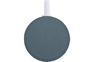 IUDWCG 1 Pcs Pierre à air d'aquarium,reniflard d'aquarium,pierre à air d'aquarium,outil de dégagement de diffuseur de bulle de disque de pierre d'air d'aquarium 4cm pour la pompe à air,aquarium