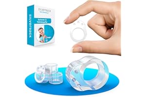 SilverRack Odbojnik na klamki do drzwi, przezroczysty [10 sztuk] – odbojnik ścienny jako doskonała ochrona ścian i drzwi – odbojnik drzwiowy jako stoper do klamek i okien