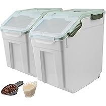 Haofy Reisbehälter 20 Liter - Luftdichter Vorratsbehälter Für Lebensmittel