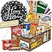 Produktbild Geburtstag Geschenk DDR - Süssigkeiten Box mit DDR Waren + Folienballon HAPPY BIRTHDAY + Geschenkverpackung mit Ostmotiven + gratis Geschenkkarte – Halloren Kugeln Classic, Trabi Puffreis Schokolade, Butterkeks Original Wittenberger uvm. +++ Ostprodukt DDR Box als Geschenkkorb mit DDR Spezialitäten ++ Geschenk Geburtstagsgeschenke Geschenkkorb für Männer Geburtstagsgeschenk für Mutter Geschenkkörbe Geburtstag Mann Ostgeschenke für Männer Mutter Geburtstag Geschenk zum Geburtstag Männer