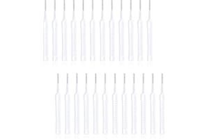 KAIAIWLUO Brosse de Nettoyage pour Pommeau de Douche,20 PCS Brosse de Nettoyage Anti-encrassement Mini Nettoyeur de Pommeau de Douche Petit Trou Outils de Nettoyage pour Buse de Douche Ordinateur