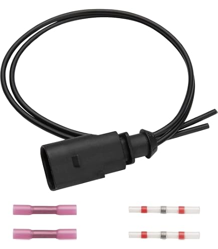 Kit Connecteurs Mâles Femelles 2 Broches Étanches - 1J0973702 1J0973802 6N0906102 Pour VW