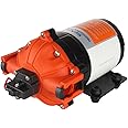 Seaflo 12 Volt High Pressure Water Pump 26.5 L/min 7.0 GPM 60 PSI With Automatic Switch for Marine RV Boat Automotive