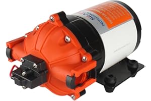 Seaflo Pompa ad acqua ad alta pressione da 12 Volt, 26,5 l/min, 7,0 GPM 60 PSI con interruttore automatico per camper e barche automobilistiche