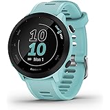 Garmin Forerunner 55 (Aqua), Smartwatch running con GPS, Cardio, Piani di allenamento inclusi, VO2max, Allenamenti personaliz