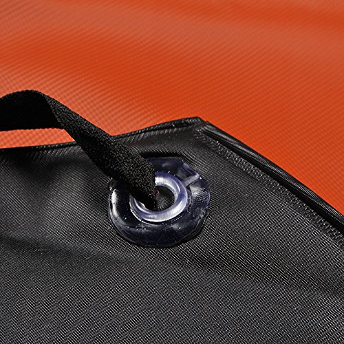 BinaryABC PVC-Schürze Wasserdicht Unisex Schwere für Metzger Küche(Schwarz) - 3