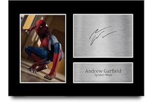 HWC Trading A4 Andrew Garfield Spider-Man Regali Stampati Autografo Firmato Immagine Per Gli Appassionati Di Memorabilia Di Film