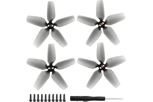 Bocguy Avata Eliche, 4 Pcs Eliche Avatar 2925S con 10 Viti & Cacciavite, Accessori Avata per Sostituzione Drone, Rumore & Stabile