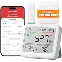 SwitchBot Smart thermometer hygrometer binnen en buiten, IP65