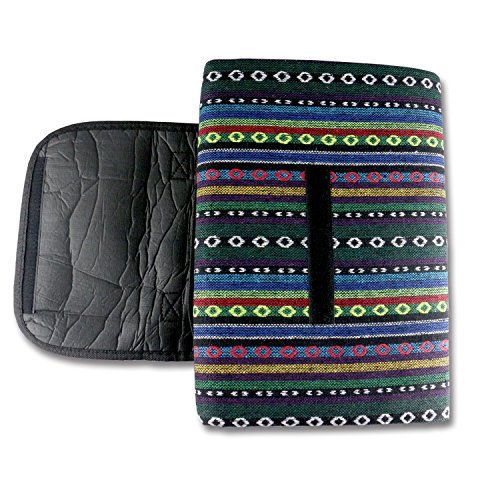 Extsud Outdoor Camping Picknick Matte Feuchtigkeit Pad Ethnische Art Tragbare Picknick Decke Wasserdicht Campingdecke Stranddecke mit Tragegriff Picknick Matte 200 x 150cm - 6