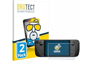 BROTECT Protector Pantalla Anti-Reflejos para Valve Steam Deck/OLED (2 Unidades) Película Mate Anti-Huellas