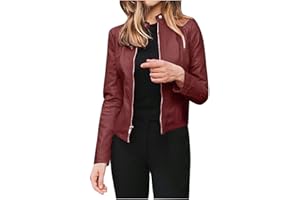 MJZYP Cárdigan de manga larga para mujer, informal, liso, con cremallera completa, cuello levantado, chaqueta delgada, abrigo para vacaciones diarias Plumas Ligeros Mujer