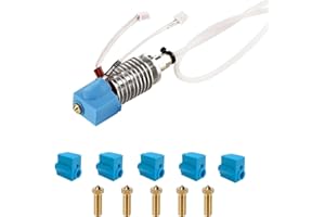 LANKEGU Zestaw Hotend do drukarki 3D Anycubic Kobra Plus, zmontowany zestaw Hotend z 5 silikonowymi skarpetkami i dyszami do drukarki 3D Kobra Plus