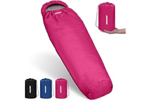 JAICOM Saco de Dormir, Saco de Dormir Momia, Ultraligero & Cálido & Pequeño Paquete, Adecuado para al Aire Libre, Camping Saco Dormir, Adultos, Niños, Mujeres Hombres