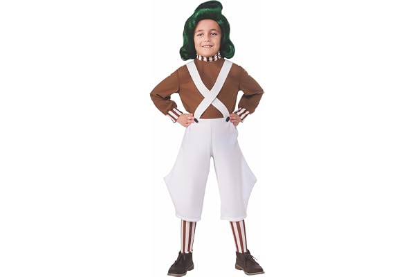 Rubie's official Oompa Loompa-kostym för barn från Willy Wonka och chokladfabriken, storlek S Halloween