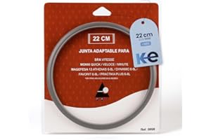 Anakel Home Repuesto Junta Tapa Olla 22 cm Compatible con Olla Express Bra Vitesse, Magefesa Favorit, Practika Plus, Monix Quick, Castey RED... | Para Modelos Fabricados desde 2013