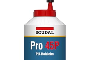 Soudal Pro 45P, Holzleim, D4, 750g, Flasche