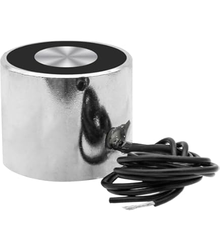 Heschen Elektromagneet Magneet P20/15, OD: 20mm, DC 5V, 2.5Kg/5.5lb Heschen Elektromagneet Magneet P20/15, OD: 20mm, DC 5V, 2.5Kg/5.5lb