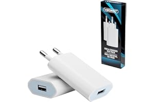 LENCENT Caricatore USB Da Muro 4 Porte(24W/4.8A), Caricabatterie USB - Foto 12