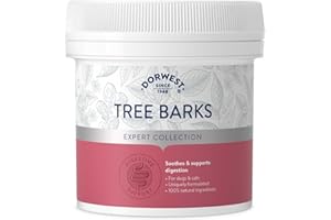 DORWEST HERBS Dorwest Tree Barks Powder for Dogs and Cats, 100g, Slippery Elm Powder – Soothes Digestion & Upset Tummies, Eases Discomfort, Natural Formula