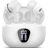 Bluetooth Kopfhörer, Kopfhörer Kabellos Bluetooth 5.4 In Ear, 4 ENC Noise Cancelling Mic Ohrhörer, HiFi Stereo Tiefbass, 40H 