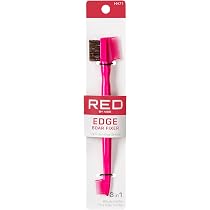 Red By Kiss Kantenbürste Mit Kamm & Rattenschwanz – 100% Wildschweinborsten Für Glatte Kanten