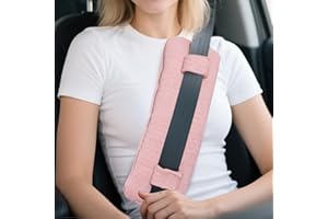 ‎BLUBLU PARK Blublu Park Seat Belt Cushion for Post-Heart Surgery Recovery, Mastectomy Pillow for Post-Heart Surgery, Chest Support Pillow for Chemo-Port, Recovery Gift After Surgery, Pink