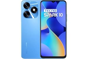 Tecno Spark 10 (Meta Blue, 8GB RAM,128GB Storage)|16GB Expandable RAM | 50MP AI Dual Rear Camera| 90Hz Refresh Rate 6.56