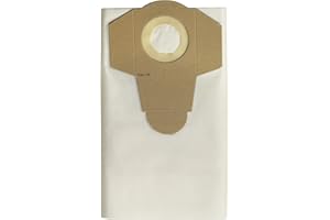 Vacmaster Zestaw 5 uniwersalnych worków na kurz do odkurzaczy suchych i mokrych, 30 l, 5 szt