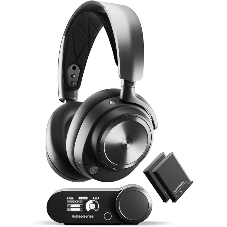 SteelSeries Arctis Nova Pro Wireless Multi System Gaming Headset 