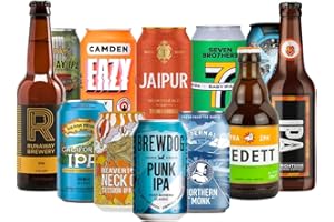 BEER HUNTER Craft Beer IPA Mixed Beer Selection - 12 Pack