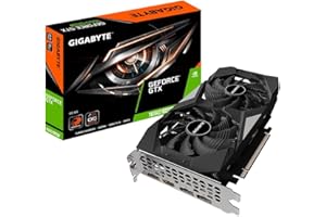 Gigabyte Technology GeForce GTX 1660 SUPER OC 6G - Tarjeta Graphica con 192-bit interfaz de memoria, WINDFORCE 2X Sistema de refrigeración
