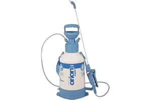 Kwazar 20010033 Industrial Pump Sprayer Pressure Sprayer with Viton Seal Orion Pro Plus 6 L 22 x 22 x 64 cm White/Blue