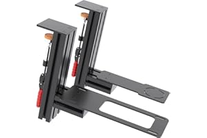 MEZA MOUNT MEZA -Set of 2 Heavy Duty Hotas Desk Mounts Compatible with Thrustmaster Warthog/WinWing Orion 2 with All Installation Bolts ＆ Install Manual