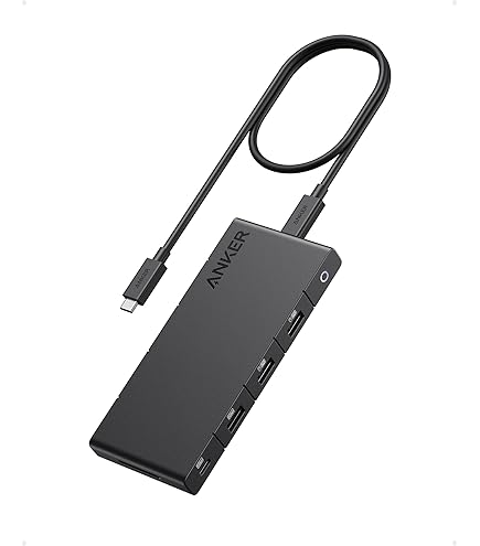 Anker 563 USB-C Hub (10-in-1, Dual 4K HDMI, for MacBook), Docking