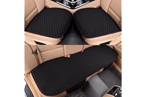 AODELAI Universal Full/Front+Rear Car Seat Cover Protector Non-slip Mat Chair Cushion
