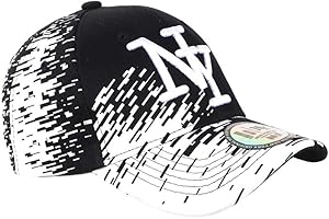 Hip Hop Honour Casquette Enfant Noire Tags Blancs City Baseball Tendance Noryk de 7 à 11 Ans - Taille: Taille Unique - Couleur: Blanc - Garçon