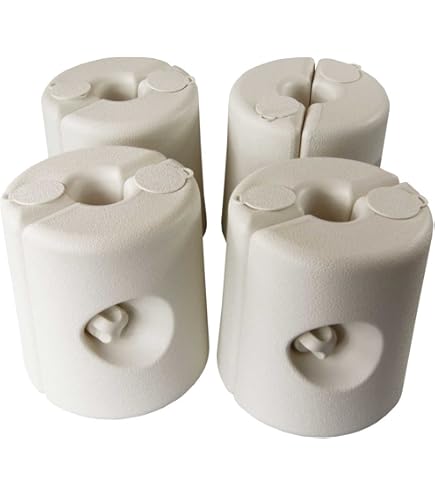 Pavillon Standfüße 4er Set - Nachfüllbare Sandsäcke Für Gartenzelt & Festival