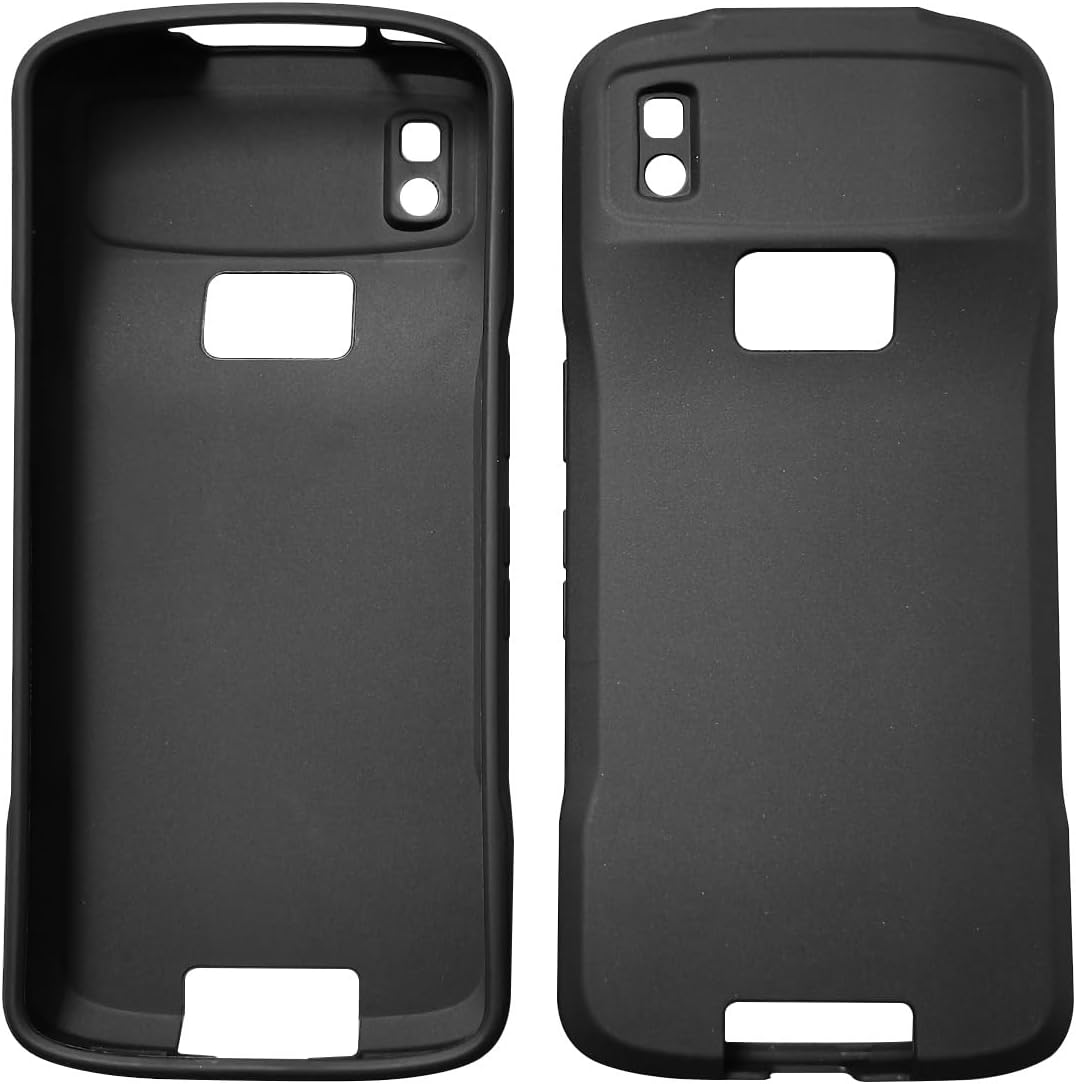 Protective Case for Zebra TC22 TC27 Scanner, Black TPU Rubber, Fall-Resistant, 3 Pack