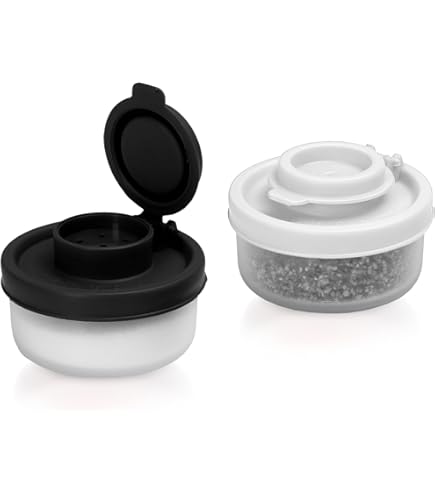 Set Di 2 Bottiglie Dispenser Per Olio E Aceto - Plastica Senza BPA, Beccuccio Antigoccia, Coperchio Ermetico - Foto 2