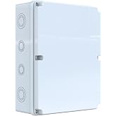 YAVUZ Junction Box, Junction Box, Distribution Box IP65 Waterproof 230 x 290 x 100 mm Enclosure Box POLY 032-2923