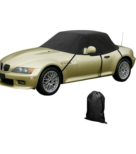 Mezza Copertura Auto Per BMW Z3 1995-2001: Tessuto Oxford 420D Impermeabile, Antigraffio E Protezione UV, Per Esterni