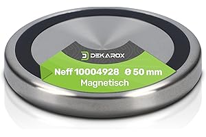 DEKAROX Manopola TwistPad 50 mm di diametro magnetico per Neff 10004928 per piano cottura a induzione, forno
