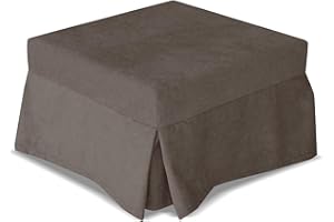 Nuvole di Sonno- Pouf Letto Reverso con Materasso in Waterfoam Alto 11 cm, Tessuto Sfoderabile e Lavabile, Rete Ortopedica Pieghevole, Salvaspazio per Camera e Soggiorno, Design Moderno Made in Italy