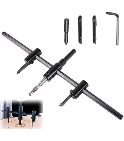 Taglierina circolare da 10mm a 150mm bussola rotan... – Grandado