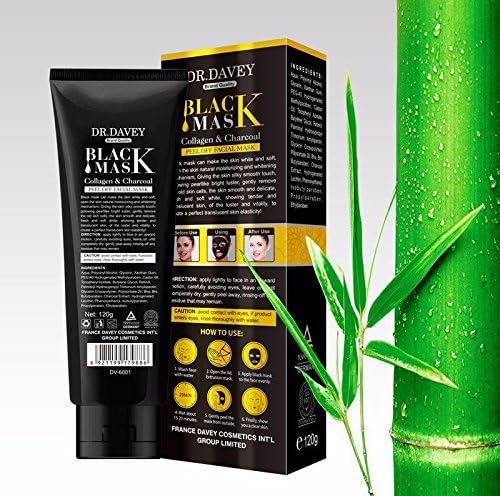 Active Charcoal black Mask for blackheads and facial purifying-Essy Beauty 120g