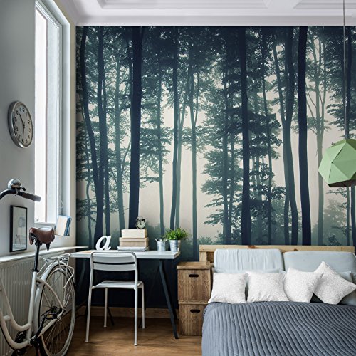 Vlies Fototapete 8016012a 'Wald' 396 x 280 cm - RUNA Tapete ! Wandbilder XXL Wandbild Bild Fototapeten Tapeten Wanddeko Wand Wandtapete !!! 100% MADE IN GERMANY !!!